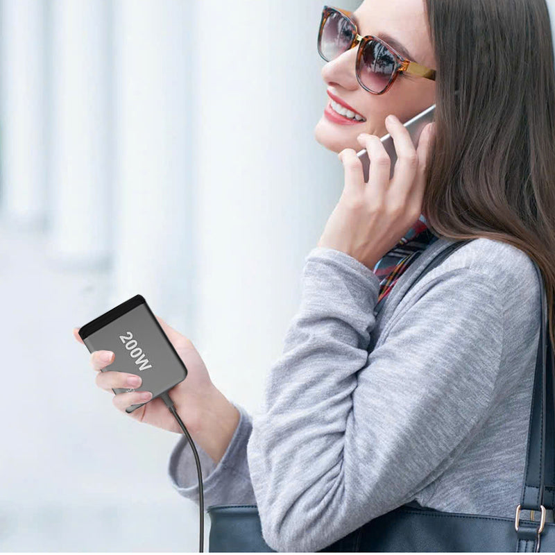 The Cyber Forge™ 200W GaN Charger